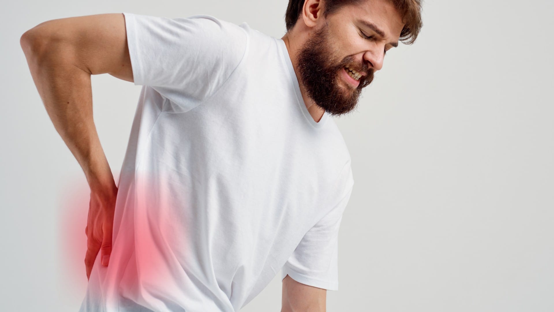 back pain due to ACL injury